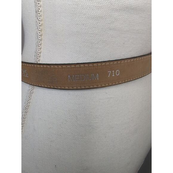 Jenny and the Boys vintage statement copper buckle studded leather belt - Picture 9 of 10